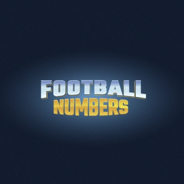 Football Numbers game tile